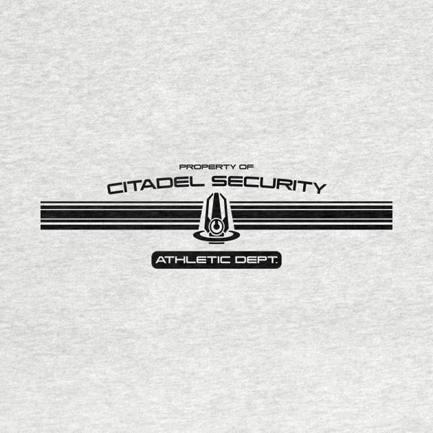 C-Sec Athletic Dept. [Black] by Karthonic